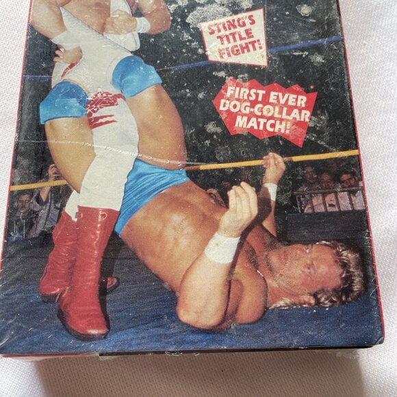 WCW "Greatest Grudges" VHS Wrestling Tape Sealed Rare Classic Matches Retro Coll - Picture 9 of 12